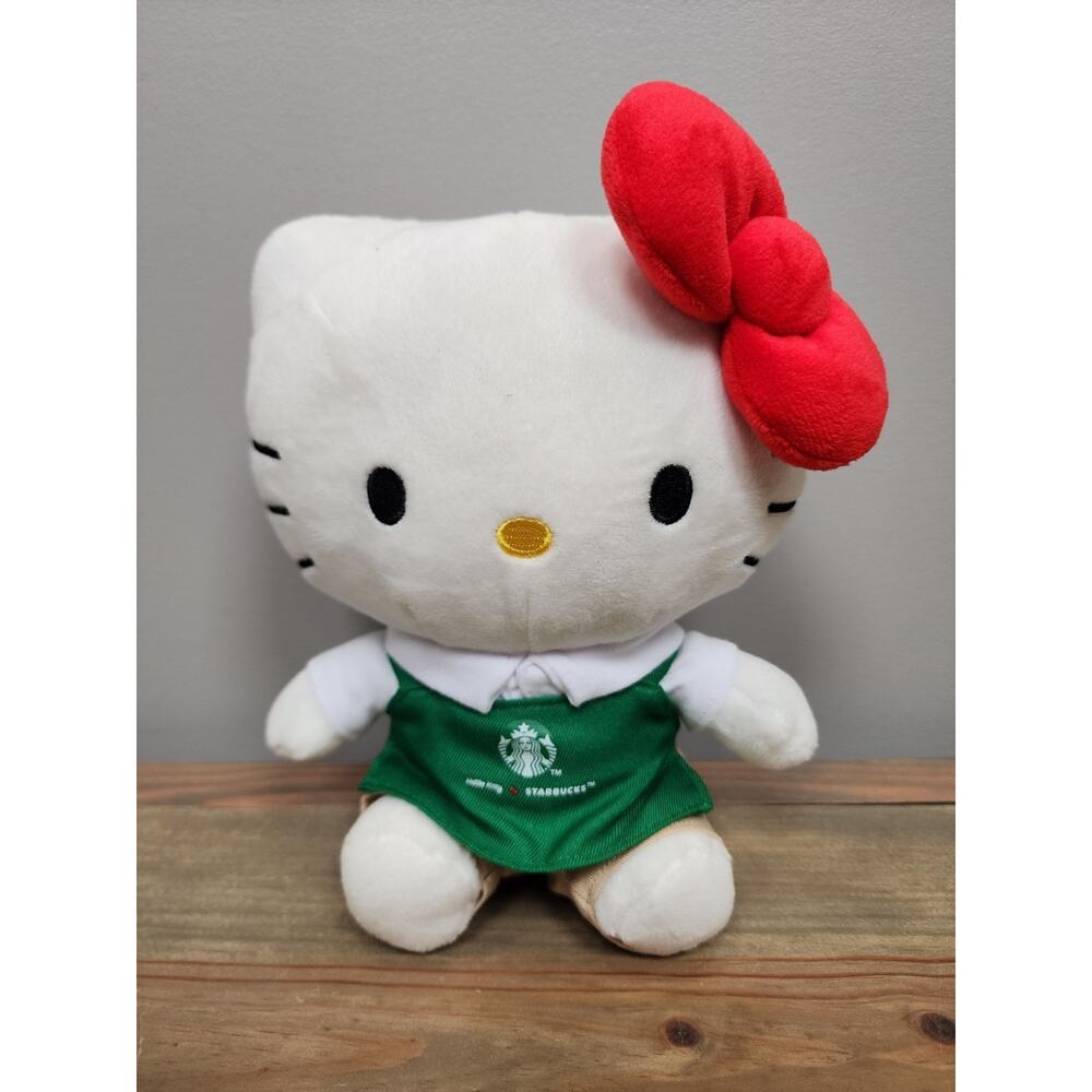 Starbucks x Hello Kitty Barista No Box Plush 2025 Exclusive Sanrio